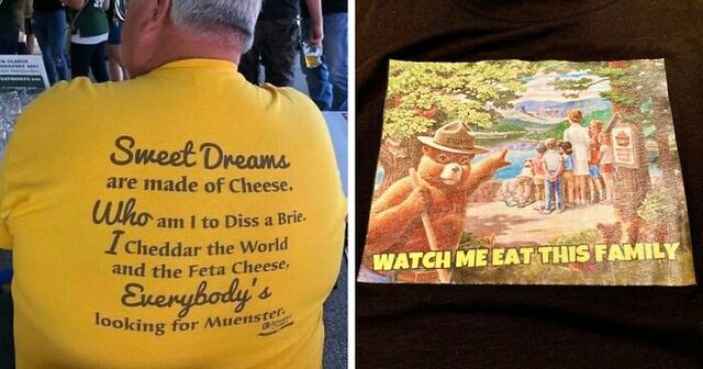 25 ‘Oddly Specific Shirts’ That Made Viewers Do A Double-Take