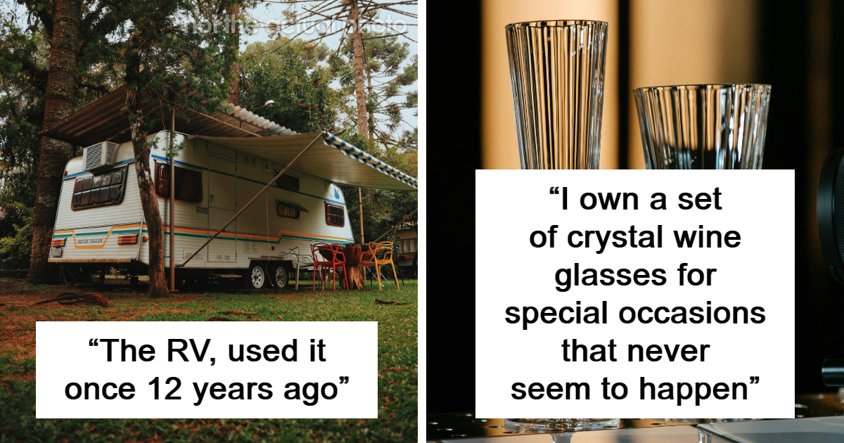 25 Things People Spent Big Bucks On And Then Never Looked At Again