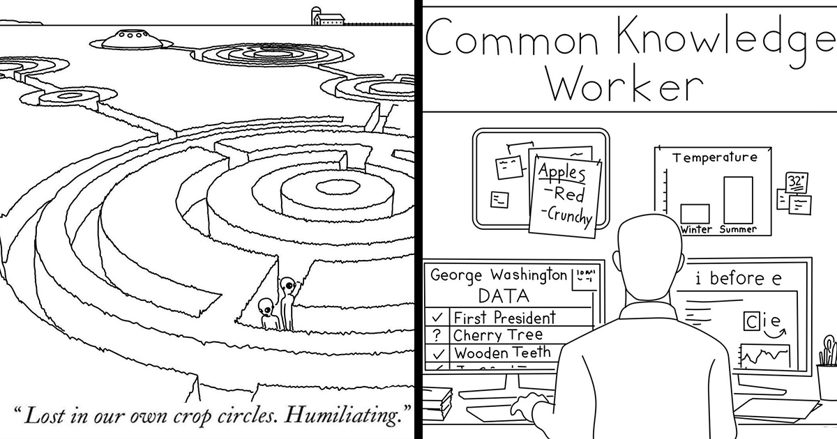 25 Random Comics About Silly Things And Weird Situations By Adam Douglas Thompson