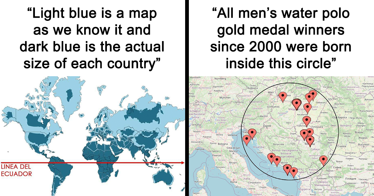 Cartography Group Shares The Most Interesting Maps And Here Are 35 Of The Best Ones