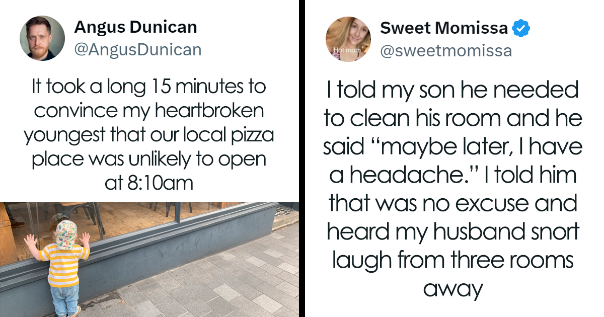 25 Of The Funniest Observations Tweeted By Parents This August