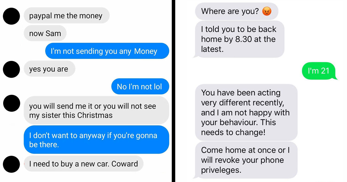 40 Screenshots Of Disturbing Texts People Received From Toxic Dads
