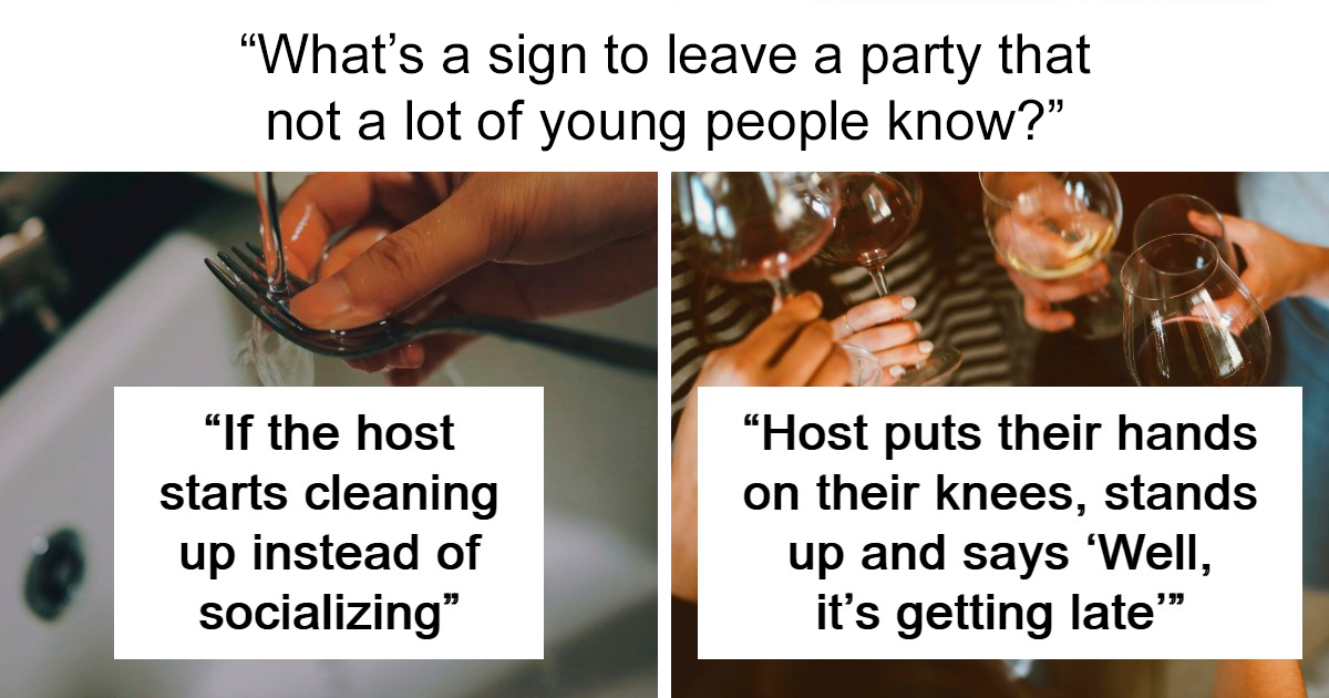 25 Unwritten Signals That Indicate You Should Leave The Party