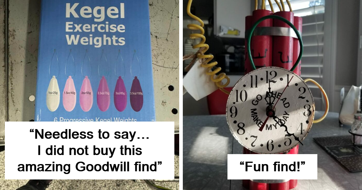 25 Fun And Chaotic Thrift Store Finds