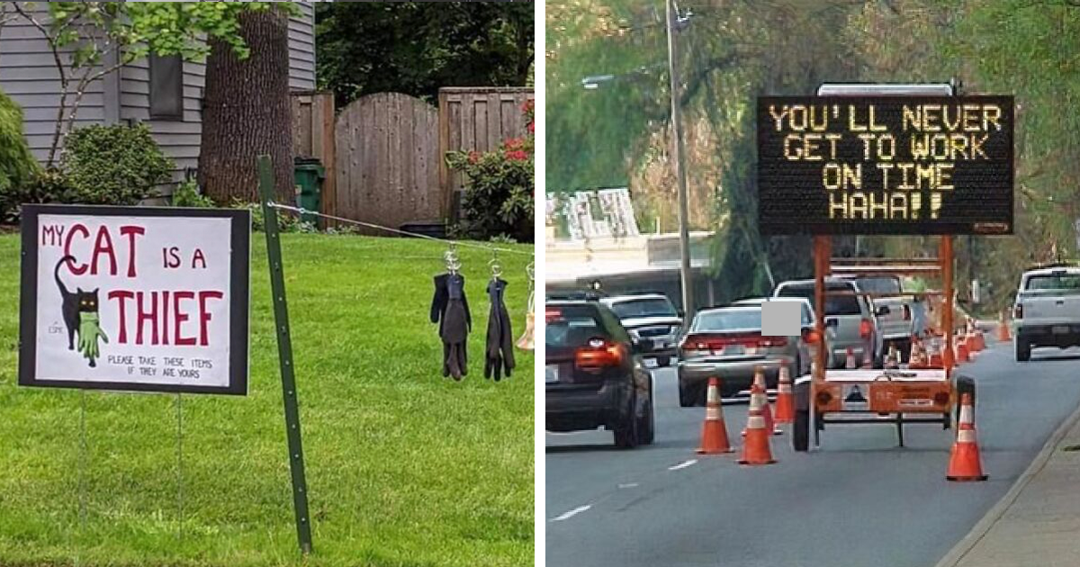 30 Of The Silliest Signs Spotted In Public