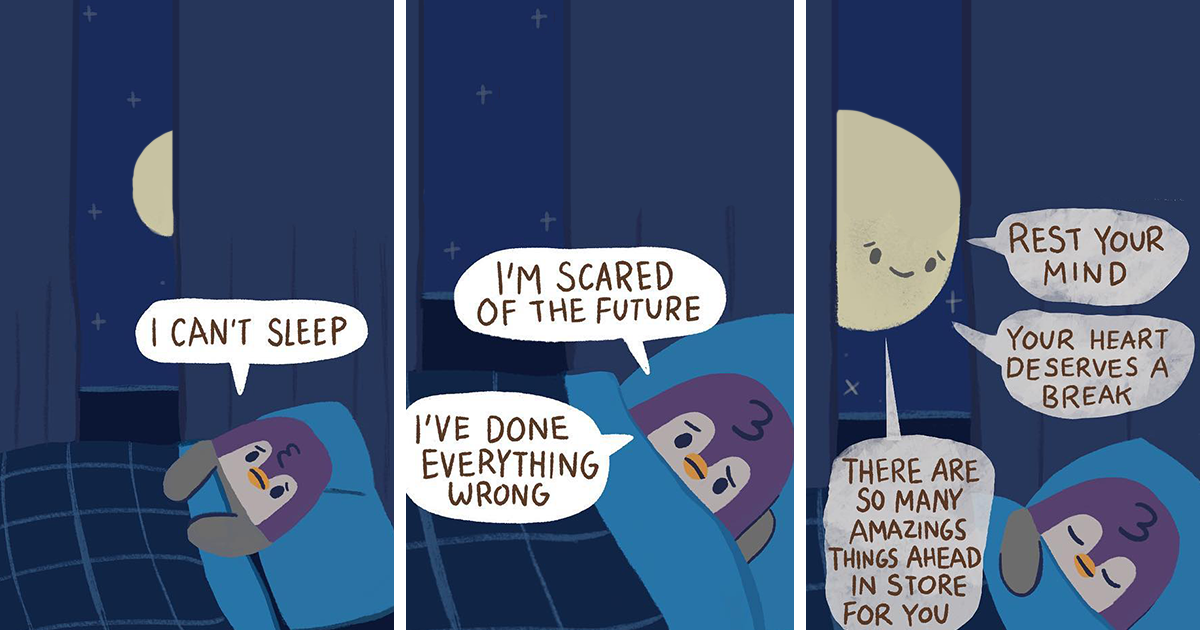 25 Cute Illustrations About Mental Health That Will Elevate Your Mood And Make You Smile