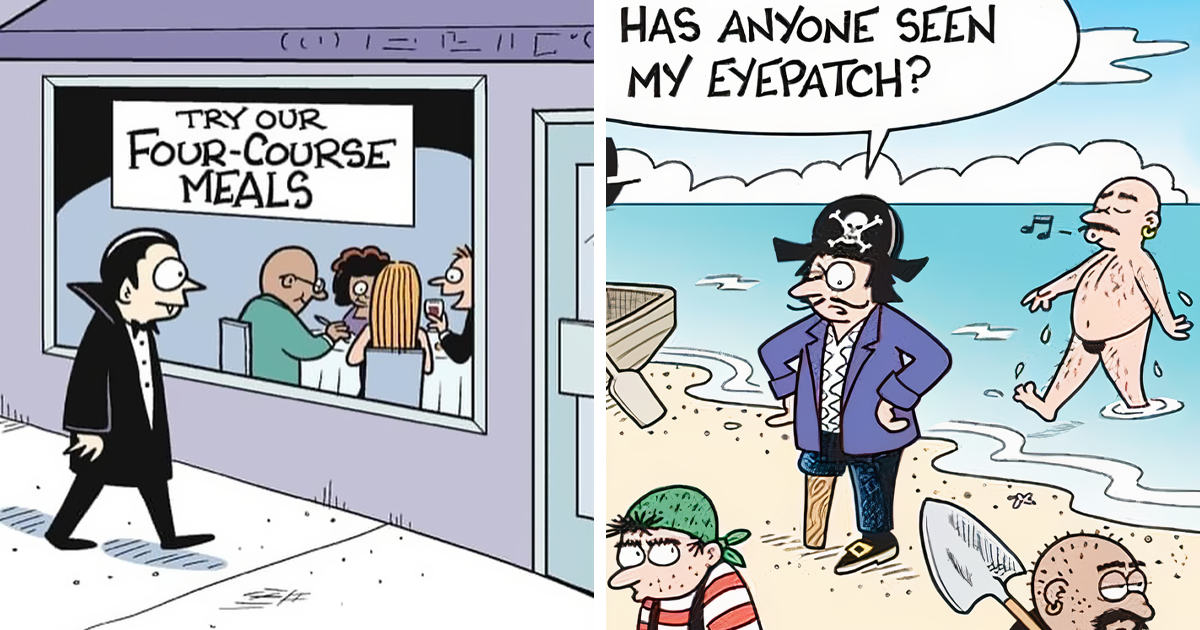 25 New Funny "Off The Mark" Cartoons By A Legendary Cartoonist, Mark Parisi