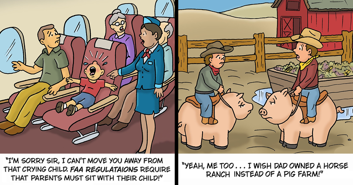 25 Hilariously Clever Comics By ‘Laughing Hippo Studio’
