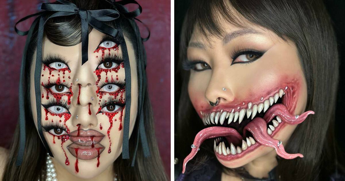20 Jaw-Dropping Makeup Looks By Mimi Choi That Challenge Reality