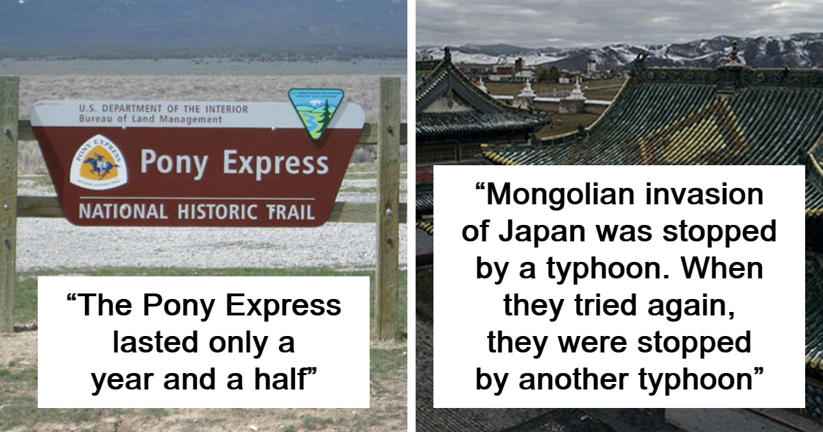 25 Historical Fun Facts That Most People Aren’t Aware Of