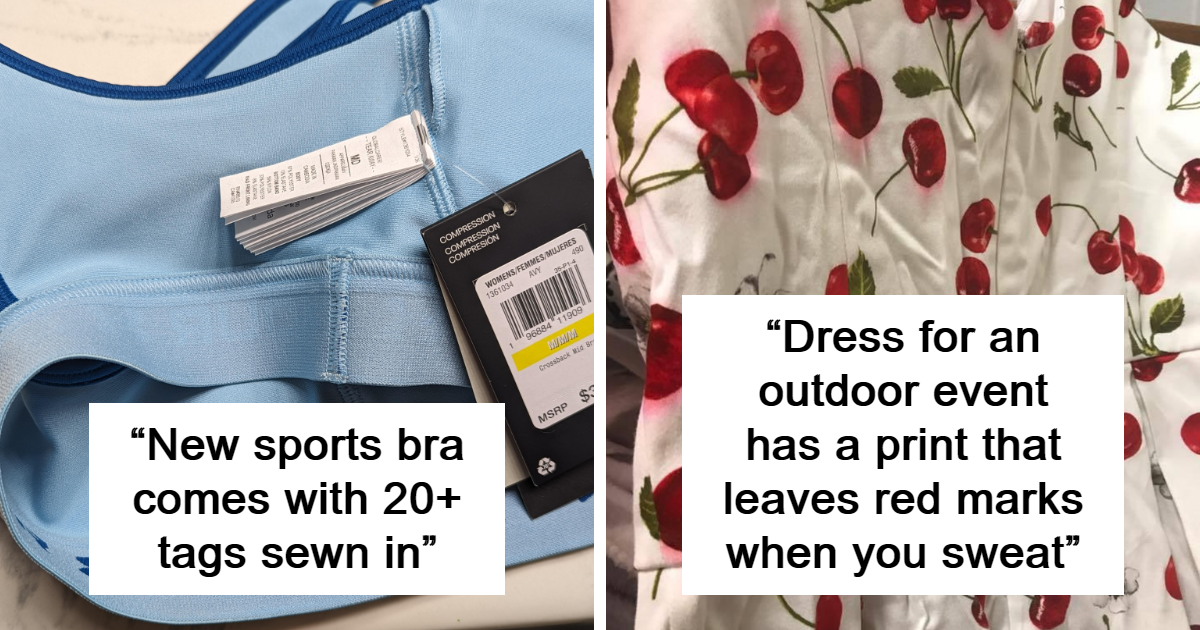 35 Times People Were Let Down By Unfortunate Details On Their Clothes