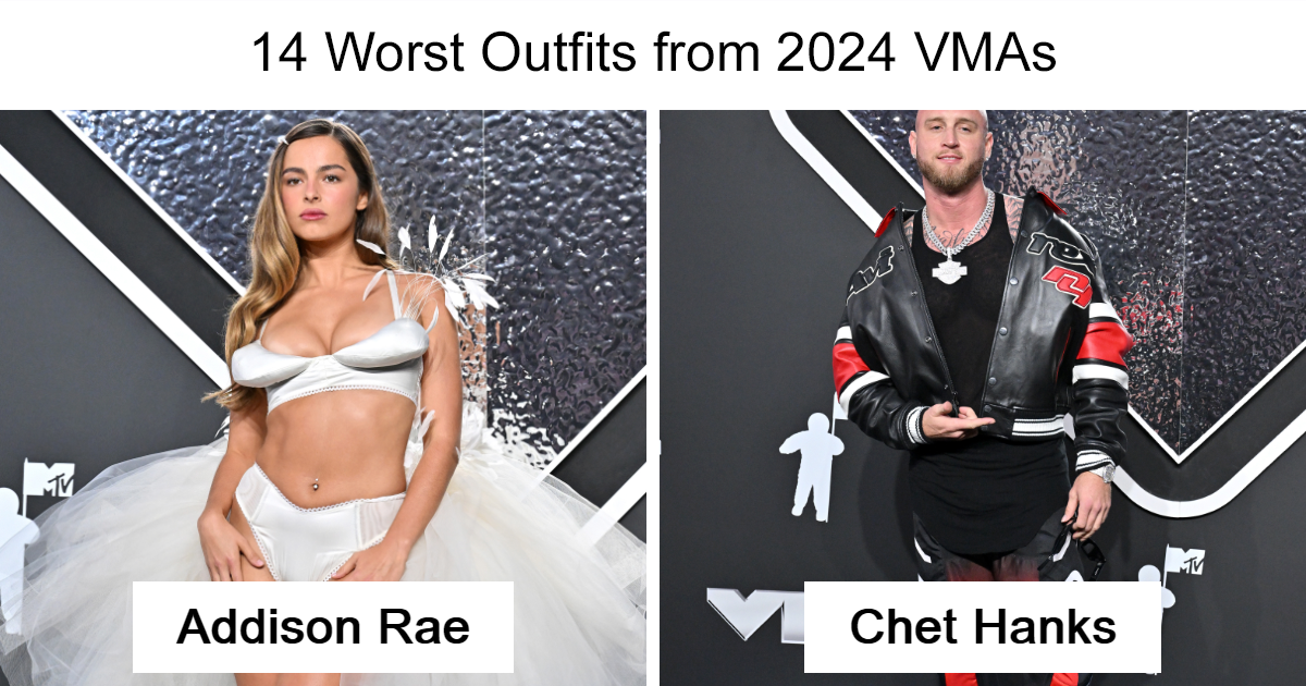 10 Celebs Caught Dressed In The Most Awful Outfits At The 2024 VMAs