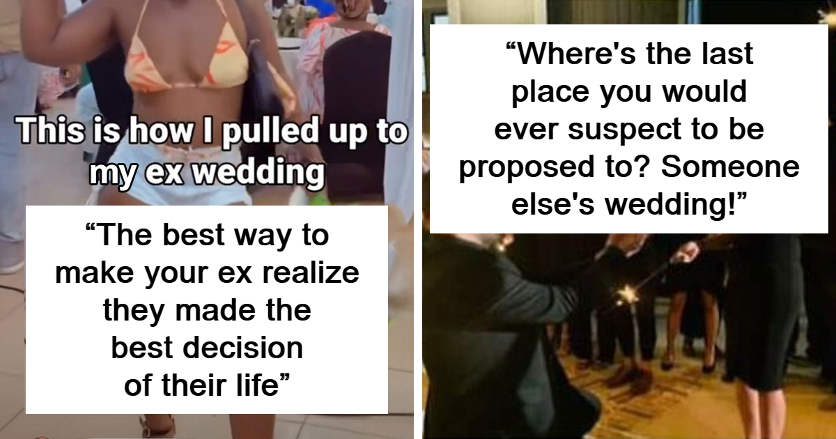 35 Trashy Wedding Guests Who Turned The Big Day Into A Big Disaster