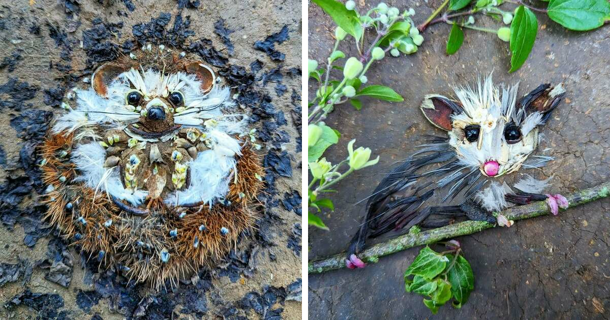 Working With The Wild: Artist Creates Breathtaking Art Using Only Natural Elements (20 Pics)