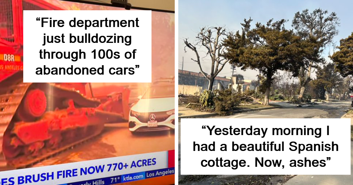 25 Terrifying Photos From LA’s Biggest Firestorm