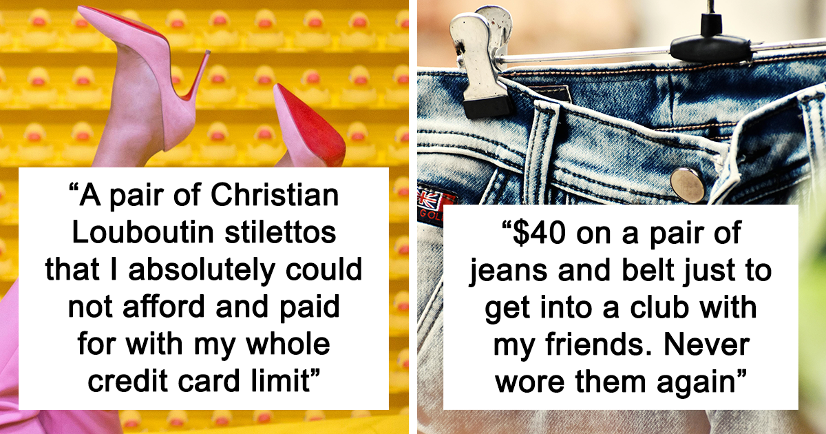 25 Items People Can't Believe They Actually Paid For
