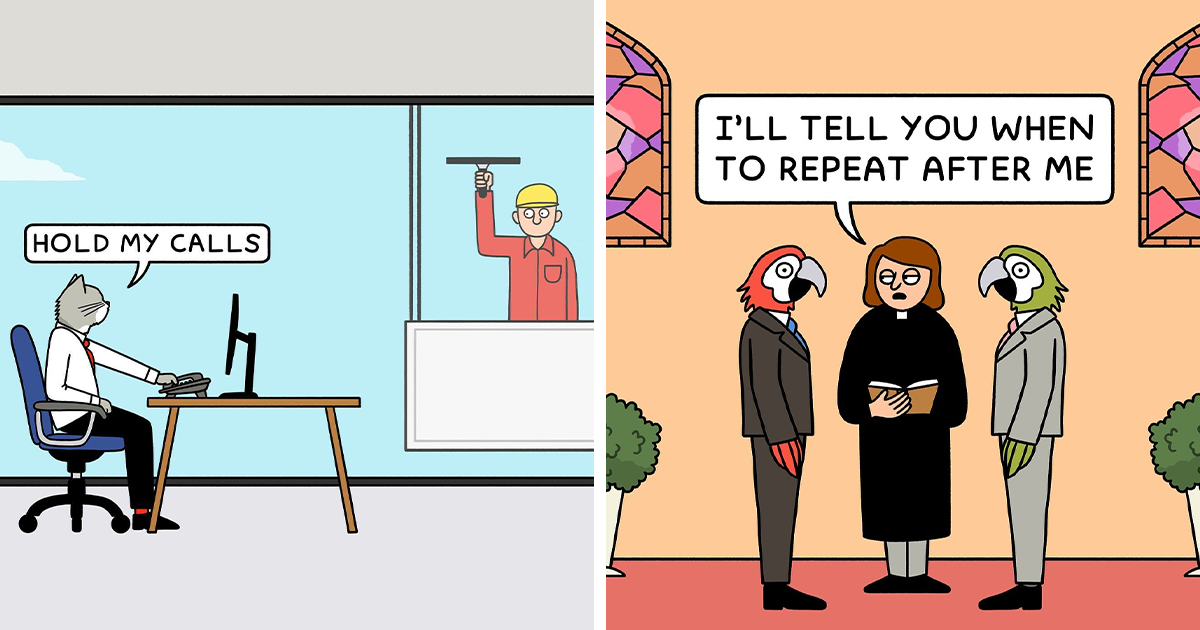 20 Most Sarcastic And Dark Illustrations By Twonks