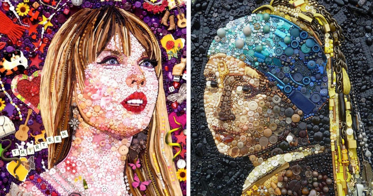 Artist Jane Perkins Transforms Everyday Objects Into Masterpieces (10 Pics)