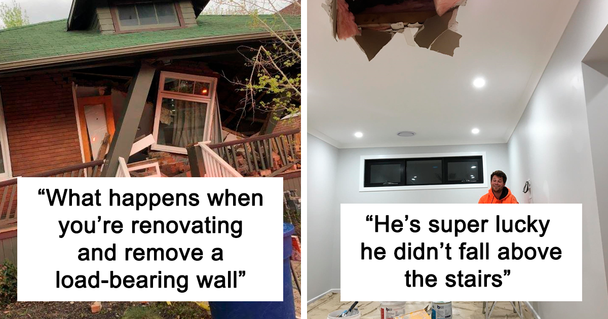 35 Photos Of The Most Disastrous Home Improvement Fails