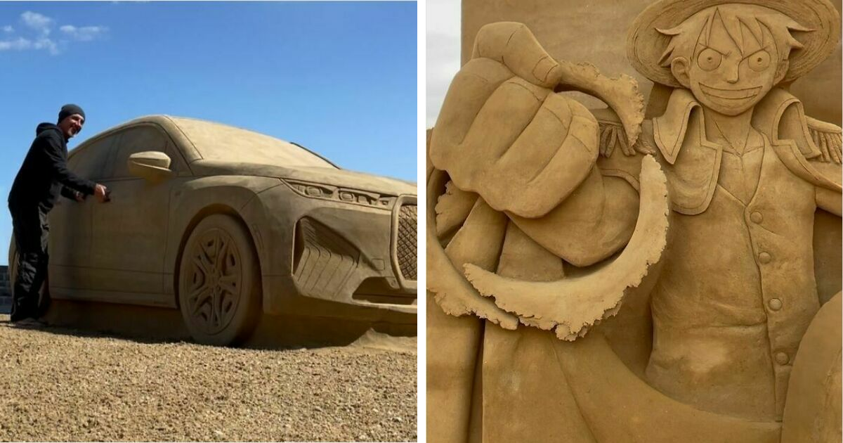 20 Amazing Sand Sculptures Created By Leonardo Ugolini