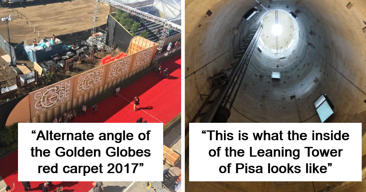 35 Photos That Show The Hidden Mysteries Of Well-known Spots