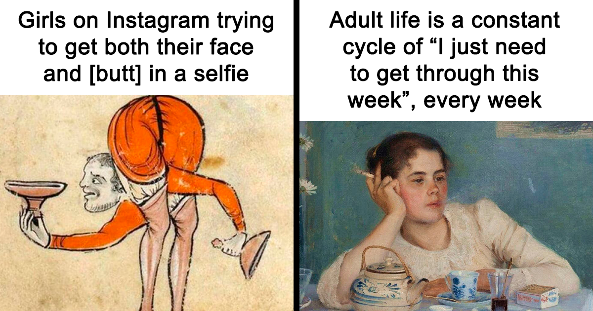 30 Times Classical Art Pieces Were Turned Into Hilarious Memes