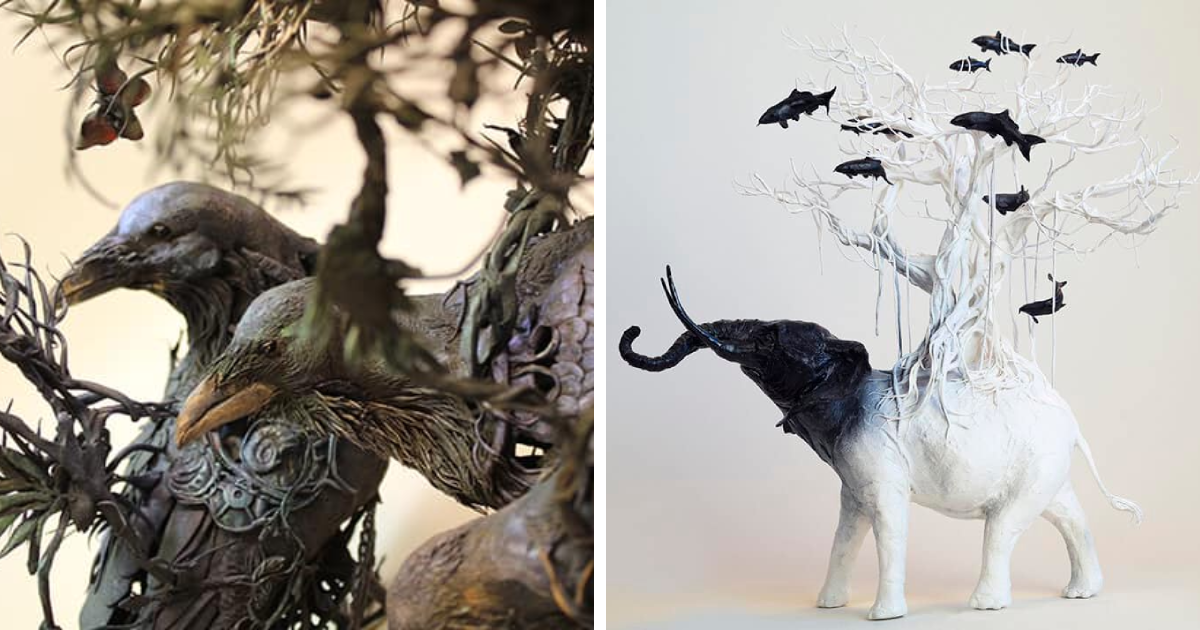 28 Exquisite Animal Sculptures That Look Straight Out Of A Fairytale
