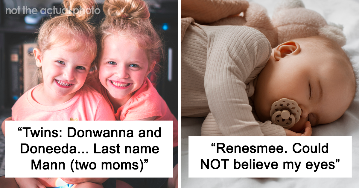 TikTokers Share 35 Unhinged Baby Names That Sound Cruel And Confusing