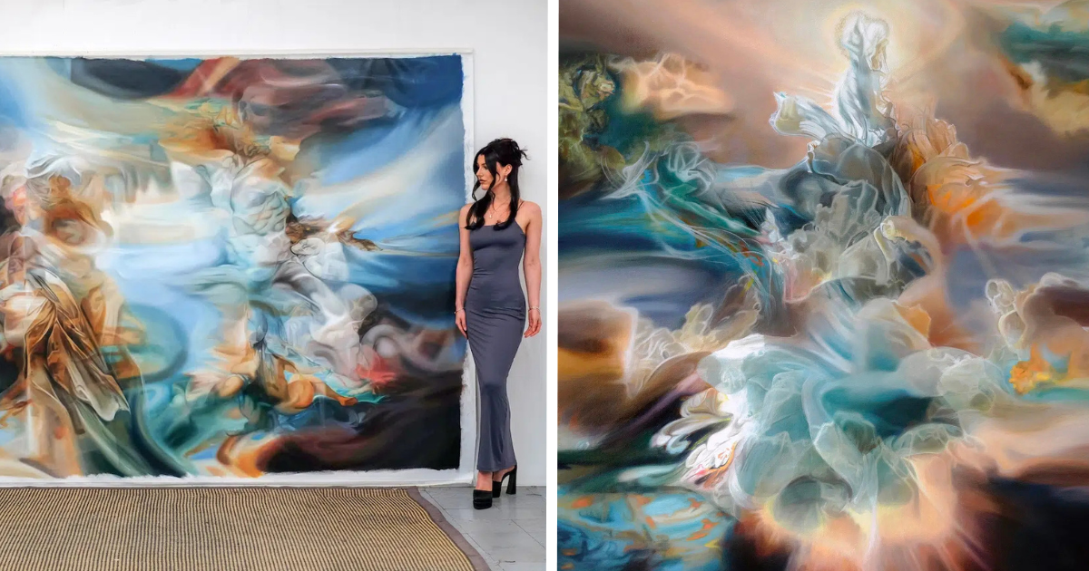 10 Captivating Oil Paintings Depicting Emotional Evolution Through Abstract Motion, By Ella Baudinet