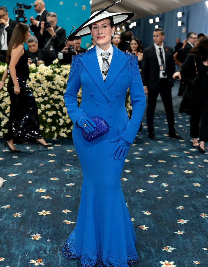 blue dress met gala 2025 25 Impressively Tailored Looks At The Met Gala 2025