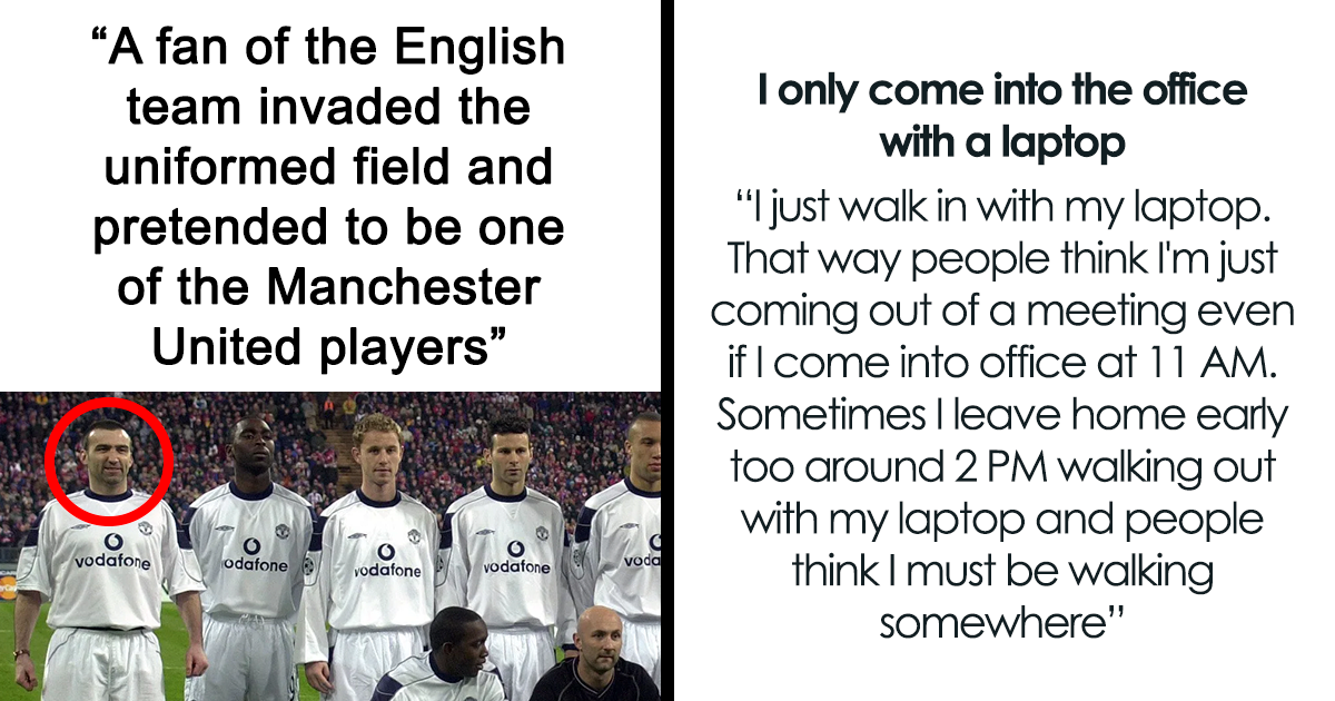 25 Photos Of People Who Got Away With Pretending To Be Someone Else