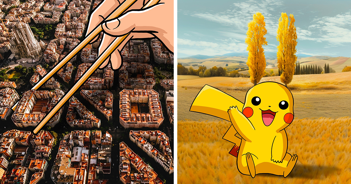This Illustrator Plays With Real-World Objects To Create Clever Art (20 Pics)