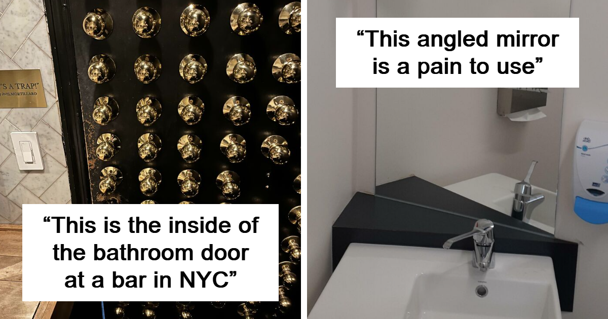 25 Photos Of Design Fails People Saw In Public Spaces