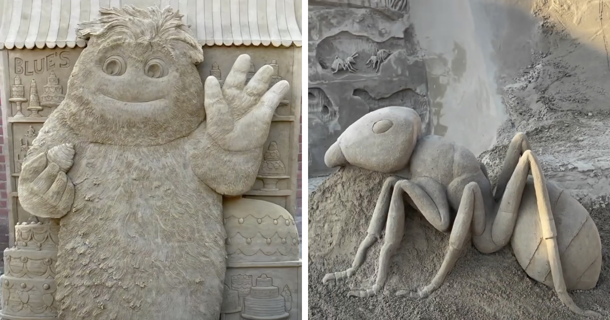 20 Sand Sculpture Masterpieces By Italian Artist Leonardo Ugolini