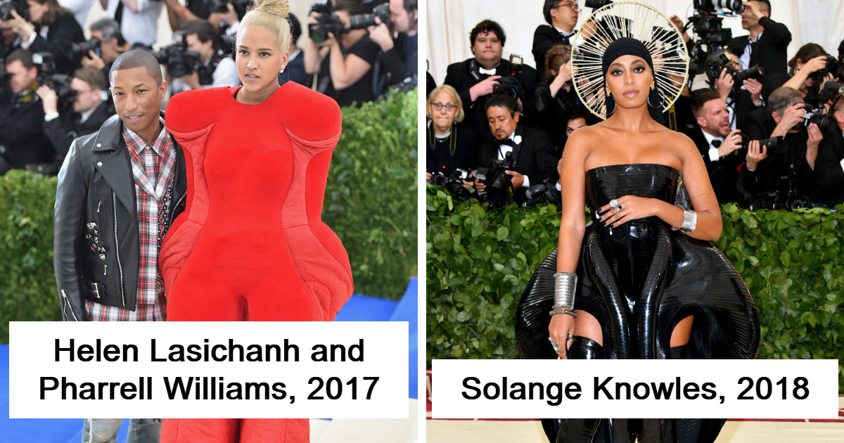 25 Of The Most Ridiculously Bizarre Met Gala Fashion Designs