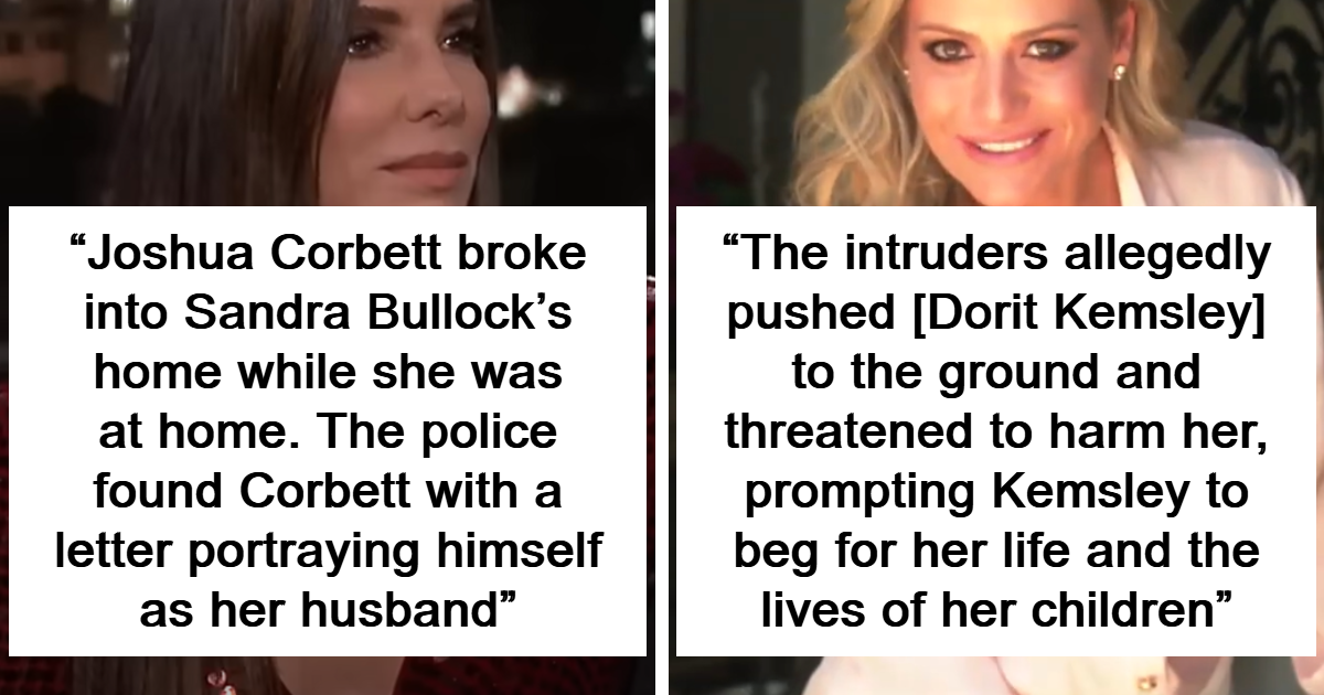 25 Times A Break In To A Celeb’s House Made The Headlines