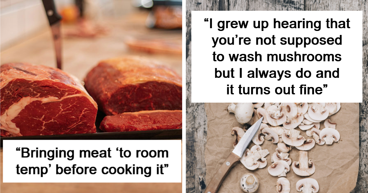 25 Popular Cooking Myths That People Are Sick Of Hearing