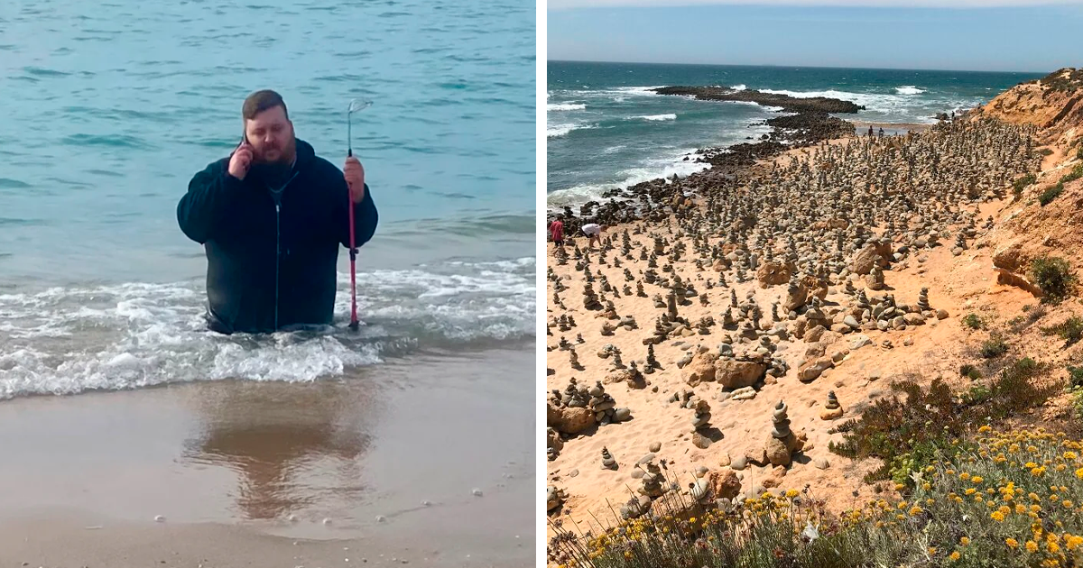 40 Beach Discoveries That Left People Shocked, Smiling, Or Totally Baffled