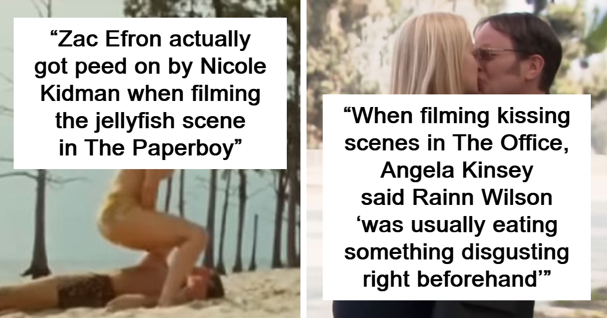 35 Unexpectedly Awkward Things That Went On BTS Of Famous Movies And TV Show Sets