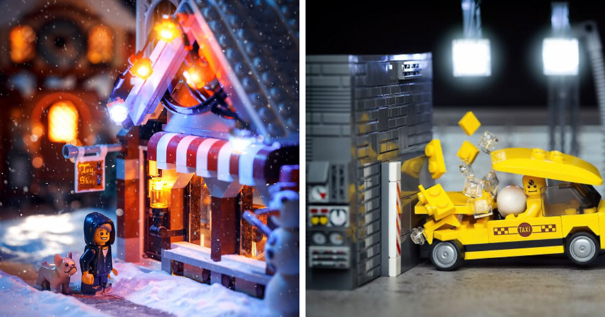 Alexander Gusev Recreates Hollywood-Worthy Scenes From LEGO