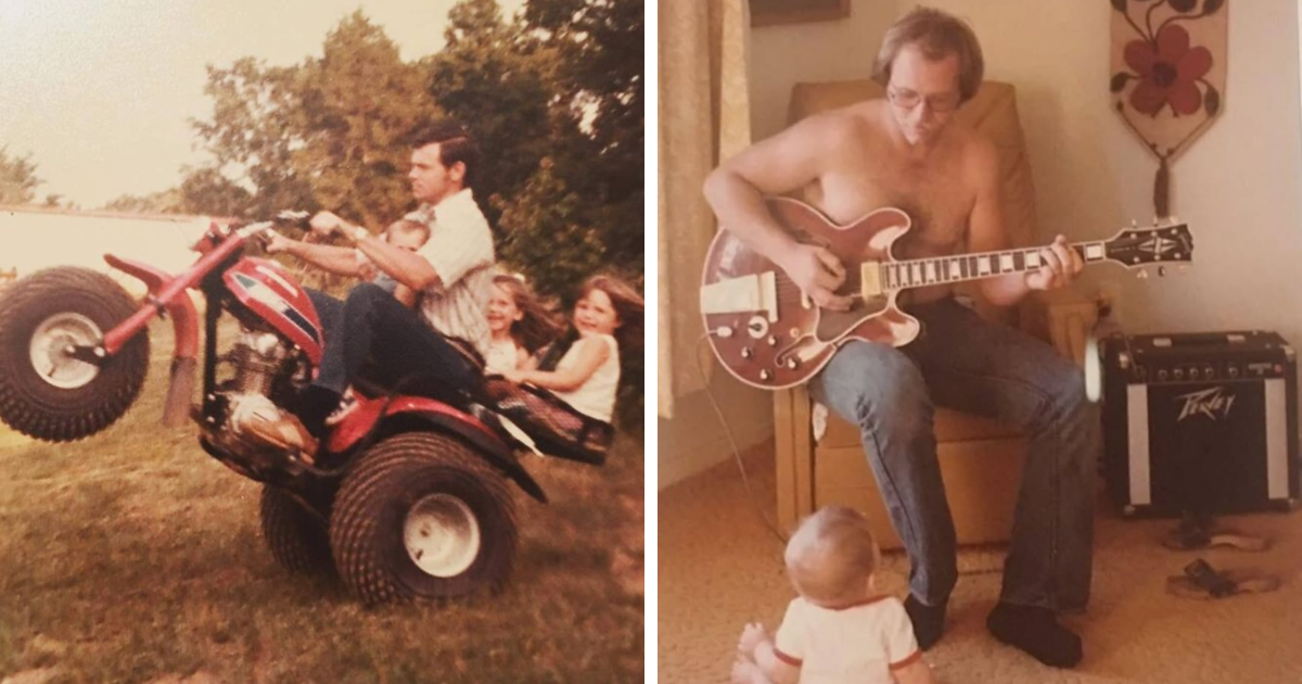 From Retro Fits To Classic Cars: 40 Vintage Dad Pics That Are Seriously Cool