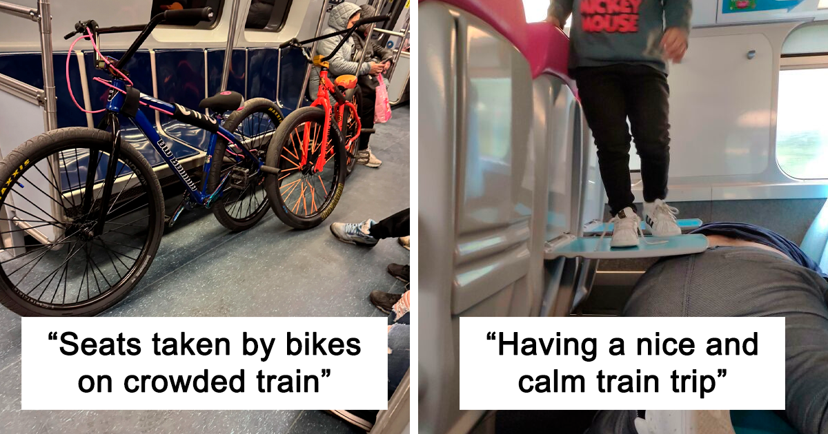 25 Photos Of Unbelievably Disgusting Things Seen On Public Transport