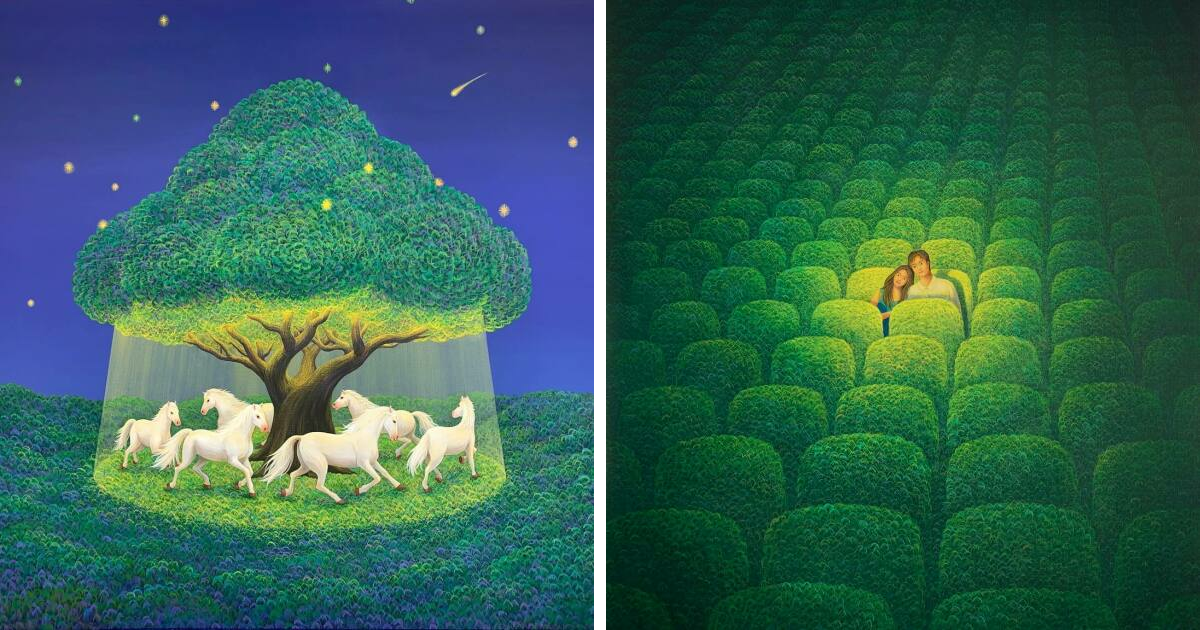 South Korean Artist Captures Stillness In Meditative Artworks (20 Pics)