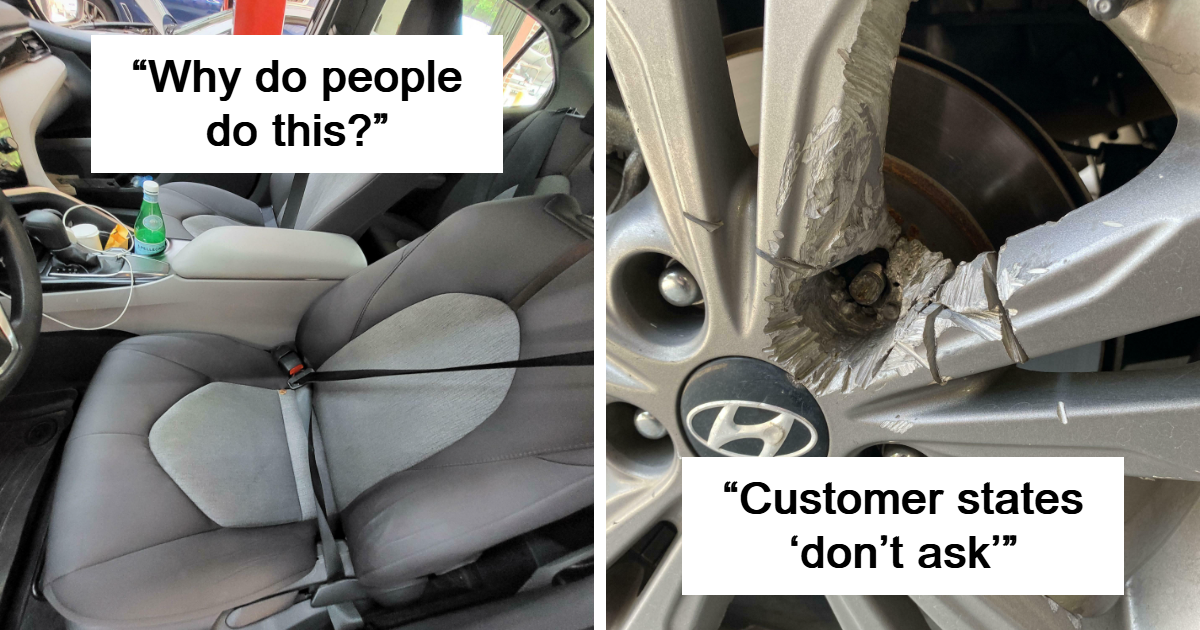 25 Ridiculous Problems Car Mechanics Were Asked To ‘Fix’