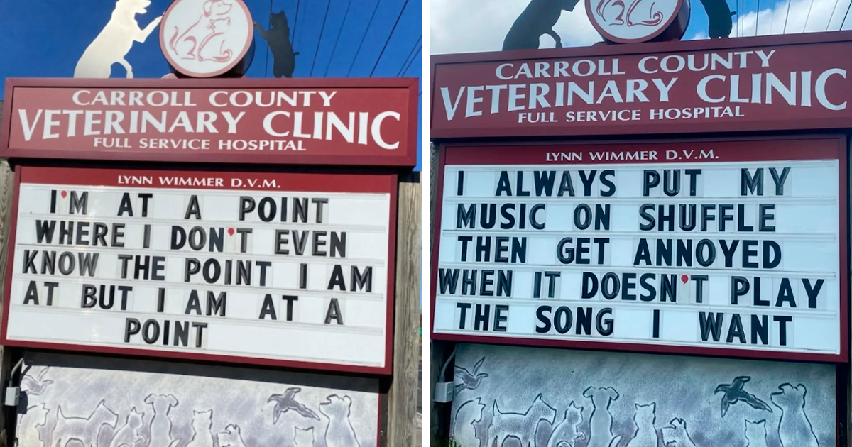 30 Funny Vet Signs To Laugh At While You Take A Paws From Your Hectic Day