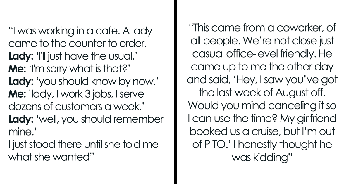 35 Times Entitled People Blatantly Disrespected Others In Their Vicinity