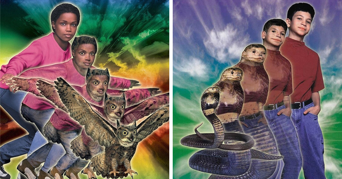 20 Unforgettable “Animorphs" Book Cover Designs From The 90s By David Mattingly