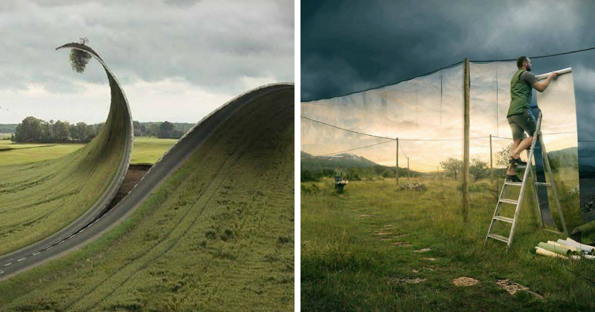 18 Fascinating Photos That Appear To Blur The Boundaries Of Reality