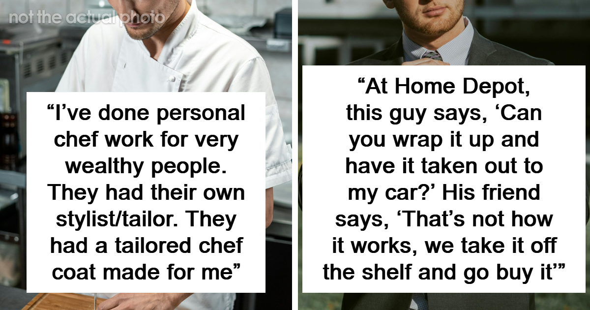 25 Odd Jobs That Exist Exclusively Because Rich People Can’t Be Bothered Doing Something