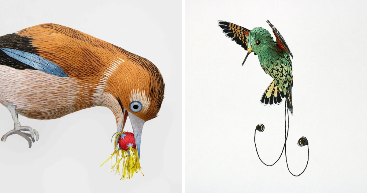 20 Papier-Mâché Creatures By Roberto Benavidez That Are Purely Magical